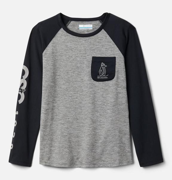 Columbia Better Edge Shirts Black Grey For Girls NZ74105 New Zealand